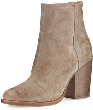 Rag & Bone Ashby Suede Ankle Boot, Stone