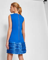 Thumbnail for your product : Ted Baker MARGGIA Satin loop detail shift dress