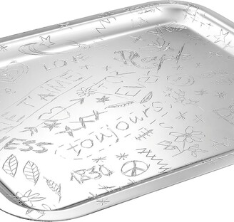 Albi 26cm x 20cm silver-plated rectangular tray