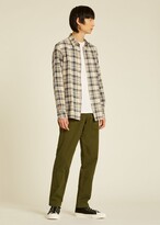 Thumbnail for your product : Paul Smith Men's Tapered-Fit Green Stretch Pima-Cotton Chinos