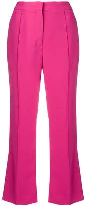 Rochas cropped flared trousers