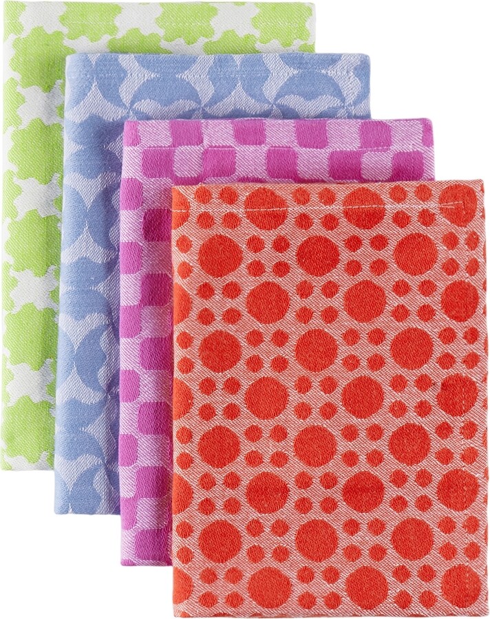 Dusen Dusen Multicolor Pattern Napkin Set, 4 pcs - ShopStyle