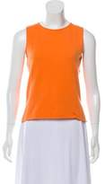 Thumbnail for your product : Lucien Pellat-Finet Cashmere Sleeveless Top Orange Cashmere Sleeveless Top