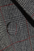 Thumbnail for your product : Helmut Lang Double-breasted Prince Of Wales Checked Wool Blazer