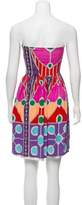 Thumbnail for your product : Mara Hoffman Printed Strapless Dress