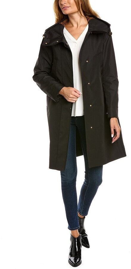 Burberry Black Women's Coats on Sale | ShopStyle