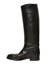 Thumbnail for your product : Alberto Fasciani 30mm Embossed Buffalo Leather Boots