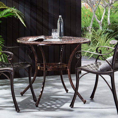 Cast Aluminum Dining Table(only Table)