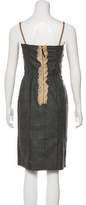 Thumbnail for your product : Dolce & Gabbana Wool Knee-Length Dress