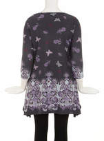 Thumbnail for your product : Evans Grey Petite Soft Touch Tunic