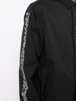 Thumbnail for your product : Junya Watanabe Printed Sleeves Shirt Jacket