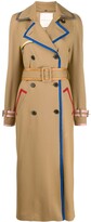 Thumbnail for your product : Marco De Vincenzo Contrast-Threading Trench-Coat