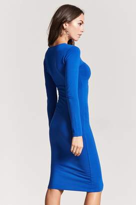 Forever 21 Twist-Front Bodycon Dress