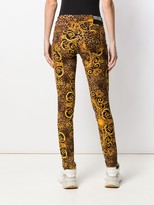 Thumbnail for your product : Versace Jeans Couture Leopard Print Skinny Jeans