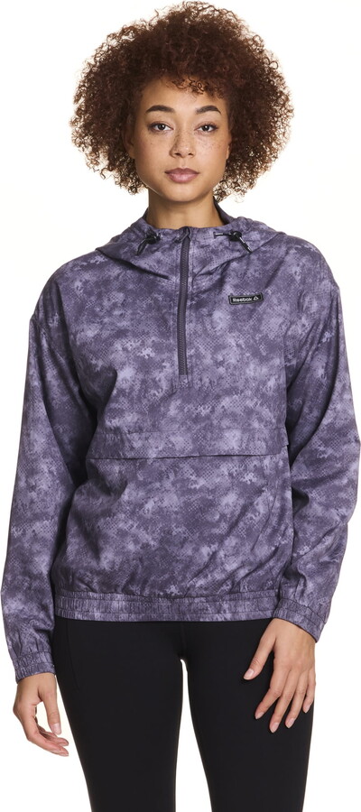 Reebok Women’s and Women’s Plus Half-Zip Sprinter Jacket, Sizes XS-4X