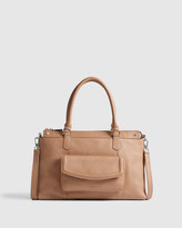 Thumbnail for your product : Witchery Women's Neutrals Tote Bags - Margot Soft Leather Tote Bag - Size One Size at The Iconic