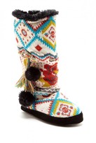 Thumbnail for your product : Muk Luks Helga Pom & Tassel Slipper Boot