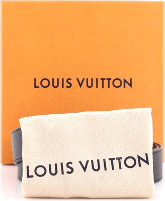 Louis Vuitton Initiales Belt Leather Thin 80 - ShopStyle