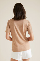 Thumbnail for your product : Seed Heritage V Neck Linen Tee