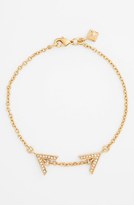Thumbnail for your product : Rebecca Minkoff 'Jewel Box' Double V Line Bracelet