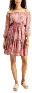 tommy hilfiger tiered dress