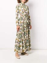 Thumbnail for your product : La DoubleJ Bellini thistle print dress
