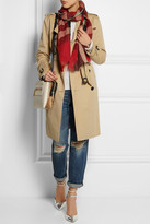 Thumbnail for your product : Burberry Shoes & Accessories Checked linen scarf