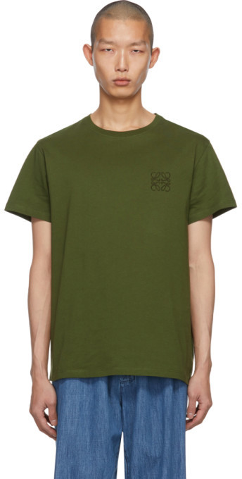 Loewe Green Anagram T-Shirt - ShopStyle Tees