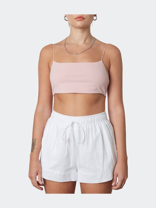 NIA the Brand Barely There Bralette Cameo Pink ShopStyle Bras