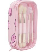 Thumbnail for your product : Forever 21 Cosmetic Brush Set & Case