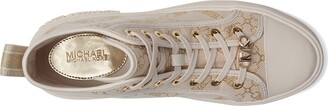 MICHAEL Michael Kors Evy High-Top (Natural/Pale Gold) Women's Shoes