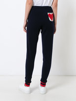 Thumbnail for your product : Chinti & Parker heart print track pants