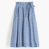 Thumbnail for your product : J.Crew Tie-waist skirt in Liberty® Delilah Cavendish Tana Lawn floral