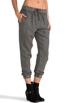 Thumbnail for your product : Enza Costa French Linen Lounge Pant