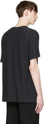 Fanmail Grey Knit Raglan T-Shirt