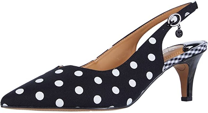 black and white j renee shoes