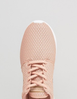 Le Coq Sportif Pink Mesh Dynacomf Sneakers