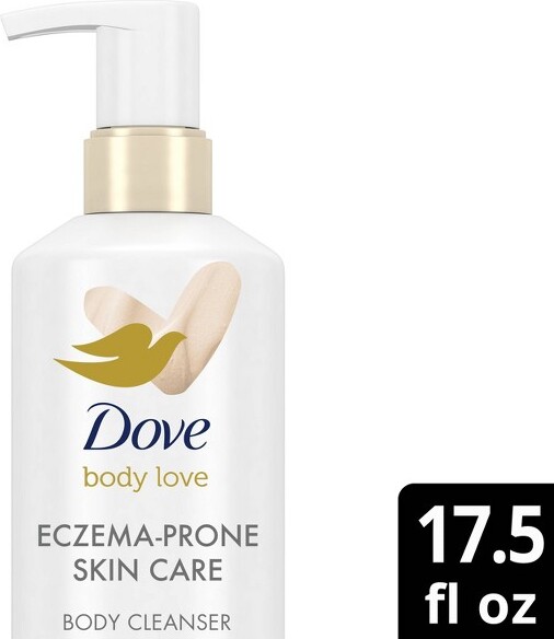 Dove Beauty Body Love EczemaProne Skin Care FragranceFree Body Wash