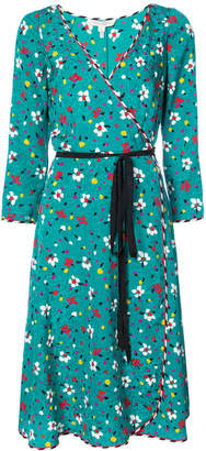 Marc Jacobs floral wrap dress