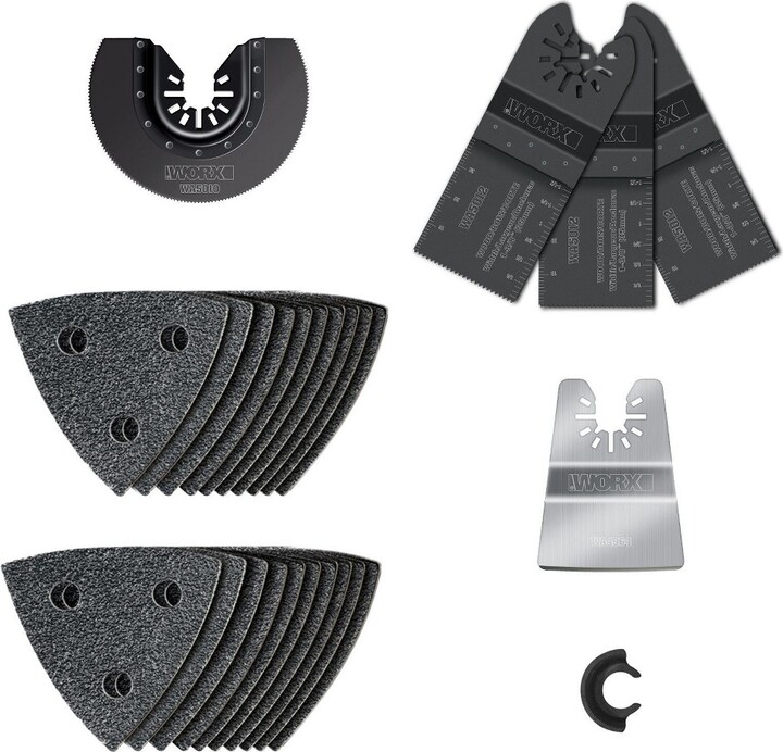 Worx WA5701 26 Piece Oscillating MultiTool Accessory Kit ShopStyle