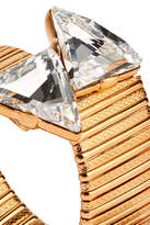 Thumbnail for your product : Kenneth Jay Lane Gold-plated Crystal Bracelet