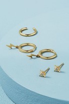 Thumbnail for your product : Set of 3 Sun Bolt Earrings
