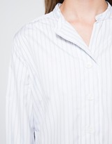 Thumbnail for your product : Margaret Howell Wide Placket Shirt in Stripe