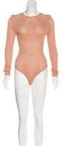 Thumbnail for your product : Ronny Kobo Knit Long Sleeve Bodysuit w/ Tags