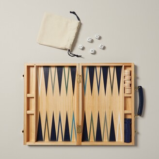Indigo Wooden Backgammon