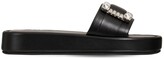 Thumbnail for your product : Sergio Rossi 30mm SR Twenty embellished leather slide
