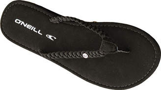 O'Neill Women's Belladonna - JL7499 Thong Sandal - Black Casual Shoes
