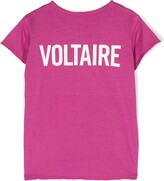 Thumbnail for your product : Zadig & Voltaire Kids graphic-print organic cotton T-shirt