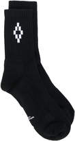 Thumbnail for your product : Marcelo Burlon County of Milan logo knitted socks