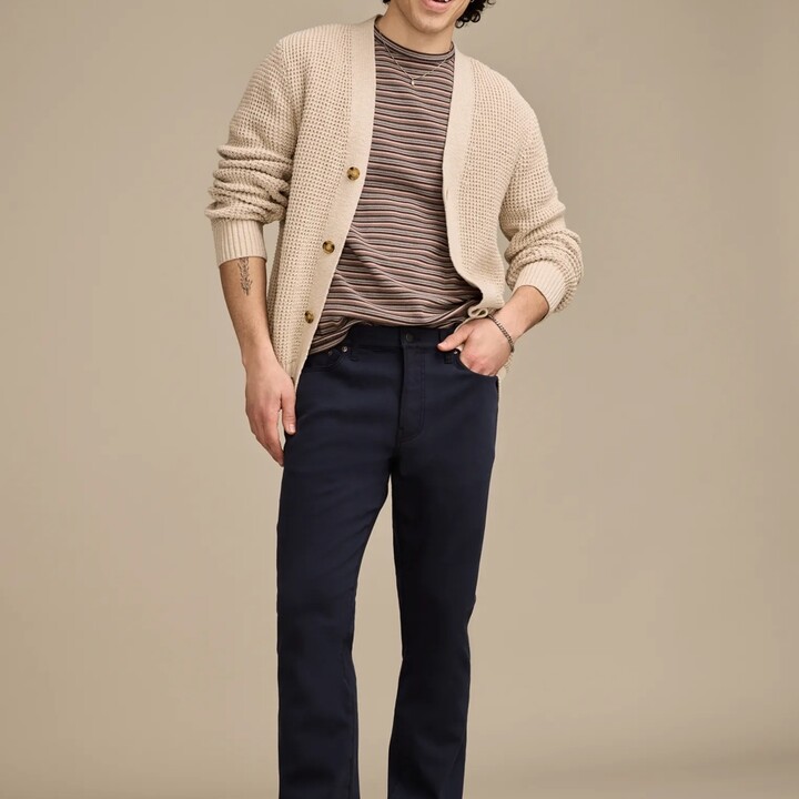 Lucky Brand 410 Athletic Straight Daytripper - Men's Pants Denim Straight Leg Jeans in Malt Ball